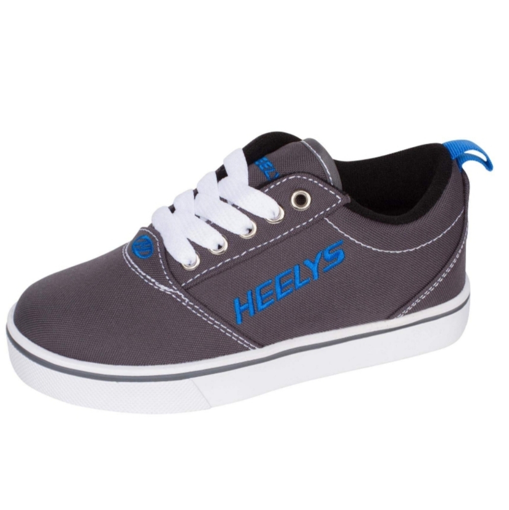 Heelys Youth GR8 Pro 20 Wheeled Roller Shoes Sneakers, Dark Gray, Sz 5
